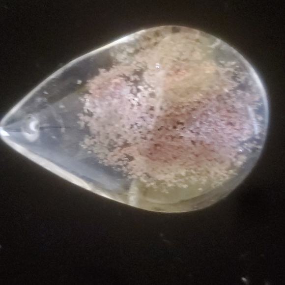 New Pear Shape Phantom Quartz Pendant. - Picture 3 of 9